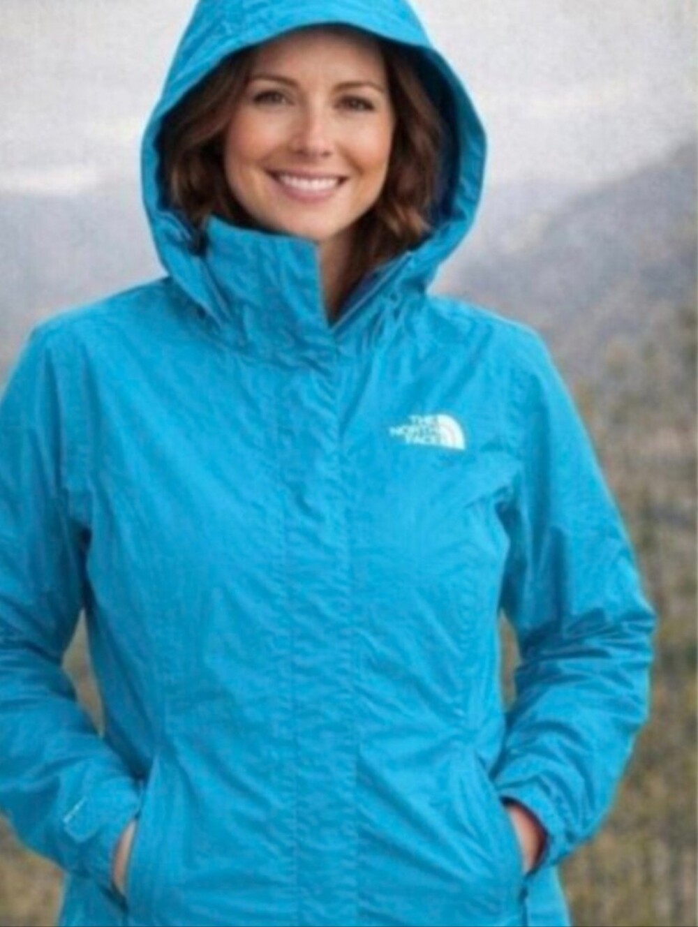 The North Face Women's Blue Shell Jacket